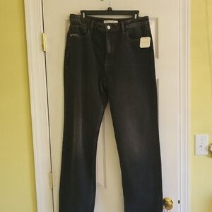 Altard State Womens Black Jeans Straight Size 30 nwt